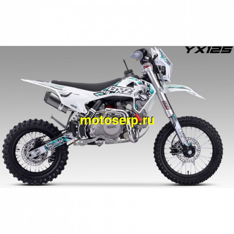 Купить  Питбайк BRZ H3 YX125 (GTO H3) 14/12" МехКПП, электростарт (спортинв) (шт) (ФОТО купить с доставкой по Москве и России, цена, технические характеристики, комплектация фото  - motoserp.ru