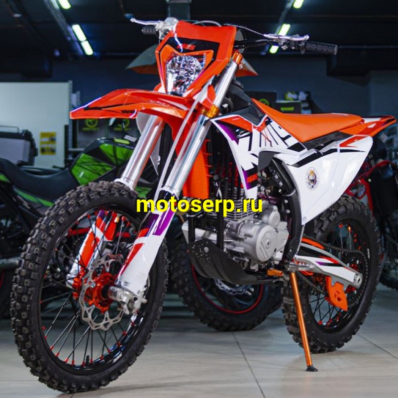 Купить  Мотоцикл Кросс/Эндуро KEWS K23 CB300RL 21/18, Рама К10, дизайн КТМ 2024г ZS175FMN 4х клап  (спортинв)  (шт) (ФОТО купить с доставкой по Москве и России, цена, технические характеристики, комплектация фото  - motoserp.ru