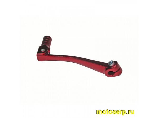 Купить  Ножка (лапка, рычаг, педаль) переключения CNC красный (шт) (MOTO-SKUTER 9217 купить с доставкой по Москве и России, цена, технические характеристики, комплектация фото  - motoserp.ru