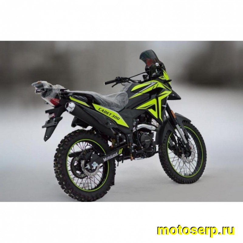 Купить  Мотоцикл внедорожный Motoland 300 ENDURO CADET Тур-эндуро ПТС (шт) (ML 21923 купить с доставкой по Москве и России, цена, технические характеристики, комплектация фото  - motoserp.ru