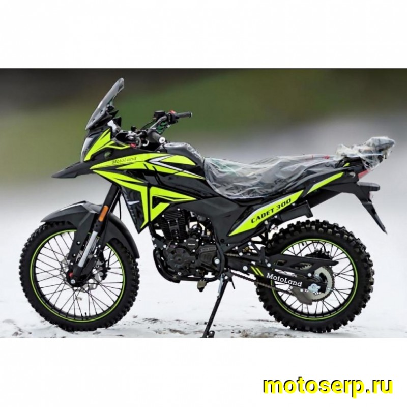 Купить  Мотоцикл внедорожный Motoland 300 ENDURO CADET Тур-эндуро ПТС (шт) (ML 21923 купить с доставкой по Москве и России, цена, технические характеристики, комплектация фото  - motoserp.ru