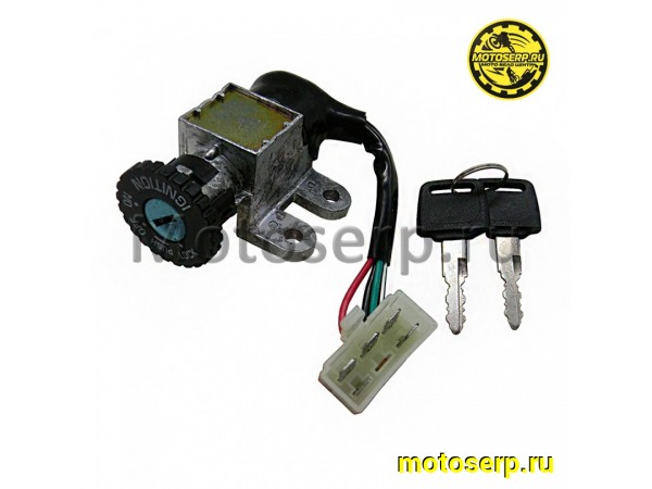 Купить  Замок зажигания Honling (5-провод) (шт) (R1 купить с доставкой по Москве и России, цена, технические характеристики, комплектация фото  - motoserp.ru