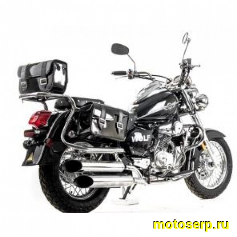 Купить  Мотоцикл Motoland WOLF 300 4Т., двиг. 175FMM PR5, возд.-масл., диск/барабан, 110/90-16"/180/90-15" (шт) (ML 21917 купить с доставкой по Москве и России, цена, технические характеристики, комплектация фото  - motoserp.ru