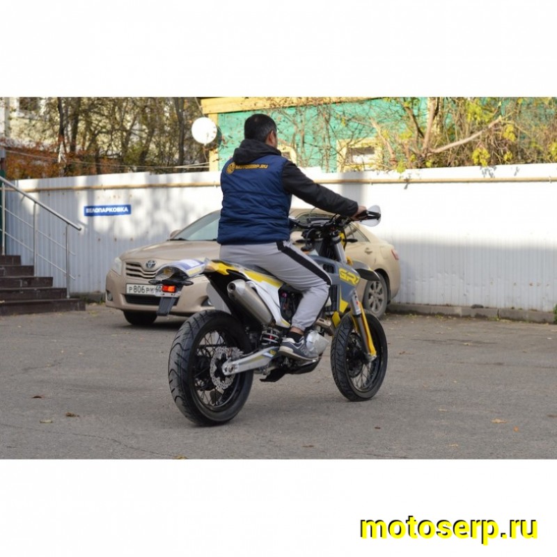 Купить  Мотоцикл Кросс/Эндуро GR7 F300A (4T PR300) Motard ПТС (шт) (GR  купить с доставкой по Москве и России, цена, технические характеристики, комплектация фото  - motoserp.ru