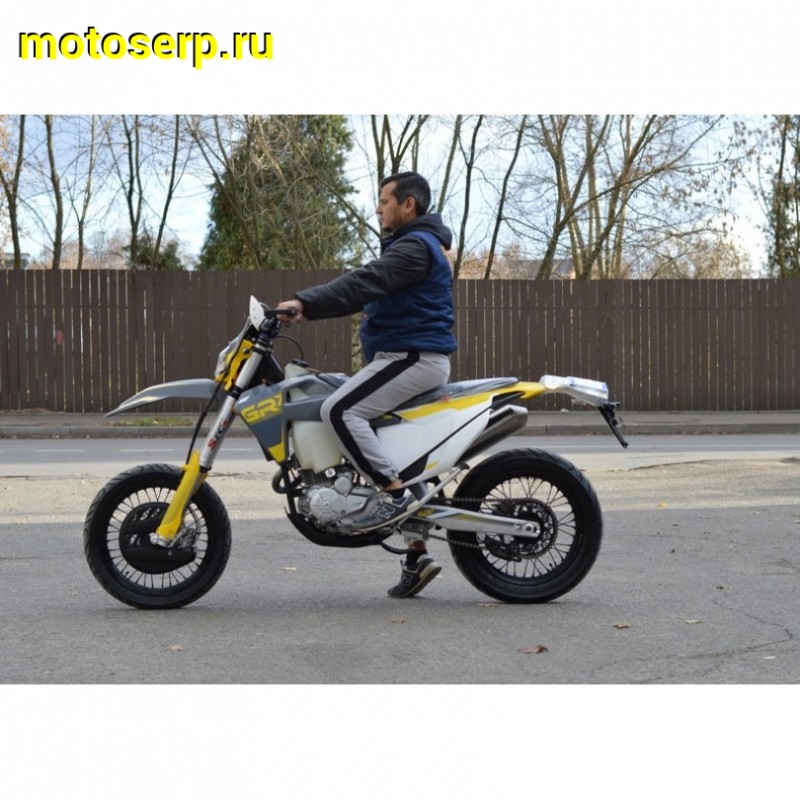 Купить  Мотоцикл Кросс/Эндуро GR7 F300A (4T PR300) Motard ПТС (шт) (GR  купить с доставкой по Москве и России, цена, технические характеристики, комплектация фото  - motoserp.ru