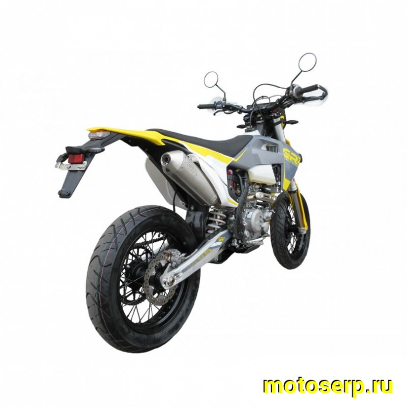 Купить  Мотоцикл Кросс/Эндуро GR7 F300L (4T NB300) Motard ПТС 1717", 5 пер, эл/кикстарт. (шт) (GR (ФОТО купить с доставкой по Москве и России, цена, технические характеристики, комплектация фото  - motoserp.ru