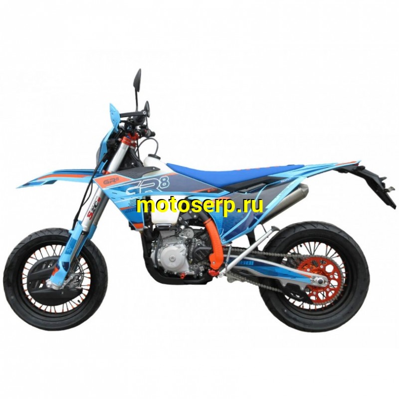 Купить  Мотоцикл Кросс/Эндуро GR8 F450L (4T NC450S EFI) Motard ПТС (шт) (GR (ФОТО купить с доставкой по Москве и России, цена, технические характеристики, комплектация фото  - motoserp.ru