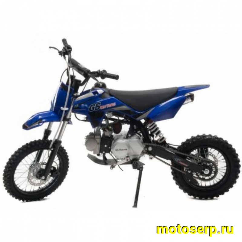 Купить  Питбайк Motoland GS Motors S12 14/12 синий (шт) (ML 18083 (0 купить с доставкой по Москве и России, цена, технические характеристики, комплектация фото  - motoserp.ru