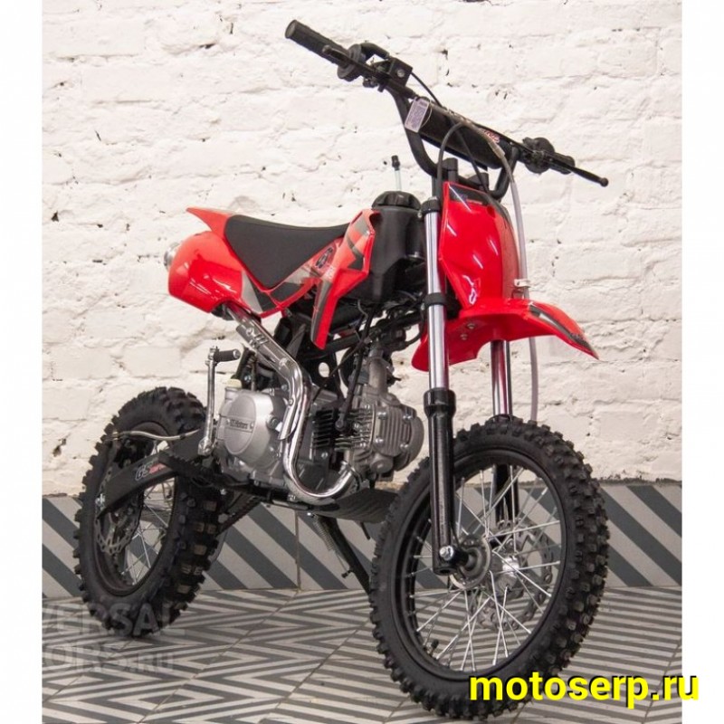 Купить  Питбайк Motoland GS Motors S12 125сс, 14/12, красн (шт) (ML 18084 (0 купить с доставкой по Москве и России, цена, технические характеристики, комплектация фото  - motoserp.ru