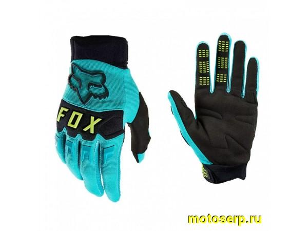 Купить  Перчатки Fox Dirtpaw Race черный/бирюзовый (S) (реплика) (пар) (Кокурин  купить с доставкой по Москве и России, цена, технические характеристики, комплектация фото  - motoserp.ru