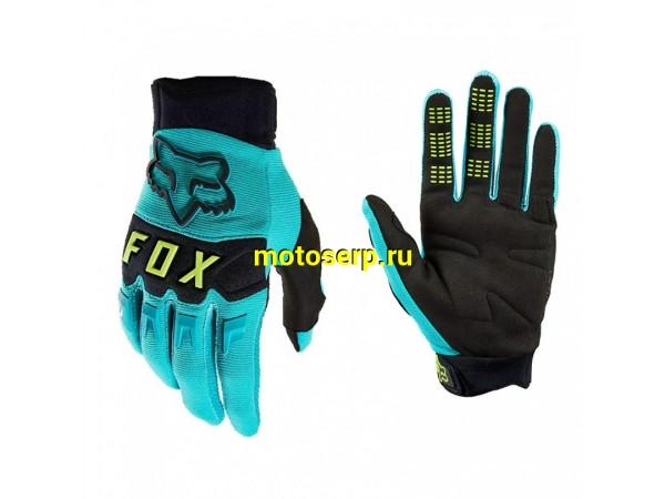 Купить  Перчатки Fox Dirtpaw Race черный/бирюзовый (M) (реплика) (пар) (Кокурин  купить с доставкой по Москве и России, цена, технические характеристики, комплектация фото  - motoserp.ru