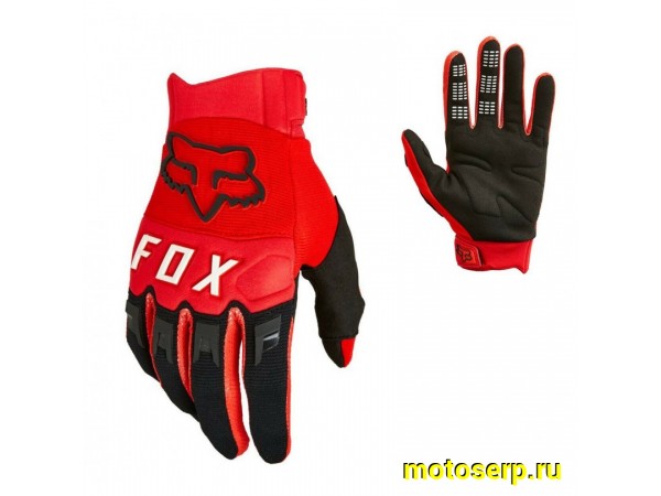 Купить  Перчатки Fox Dirtpaw Race красный/черный (M) (реплика) (пар) (Кокурин  купить с доставкой по Москве и России, цена, технические характеристики, комплектация фото  - motoserp.ru