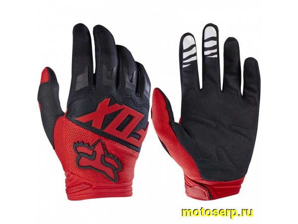 Купить  Перчатки Fox Dirtpaw Race черный/красный (L) (реплика) (пар) (Кокурин  купить с доставкой по Москве и России, цена, технические характеристики, комплектация фото  - motoserp.ru