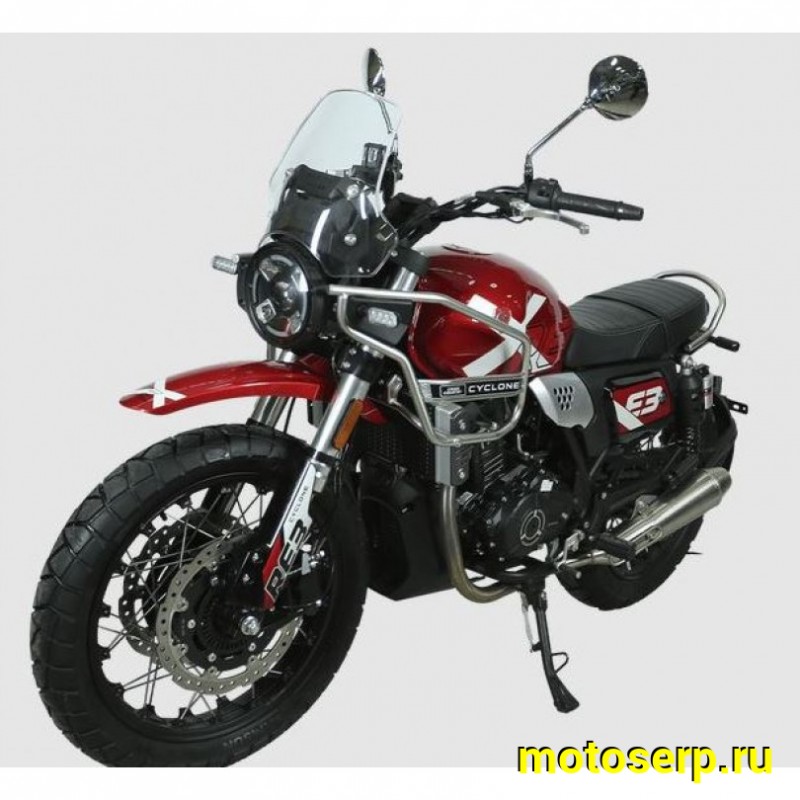Купить  Мотоцикл CYCLONE RE3 SCRAMBLER (SR400-A) 400cc ,кол.19"/17", новый, пробег 20км (шт)  купить с доставкой по Москве и России, цена, технические характеристики, комплектация фото  - motoserp.ru