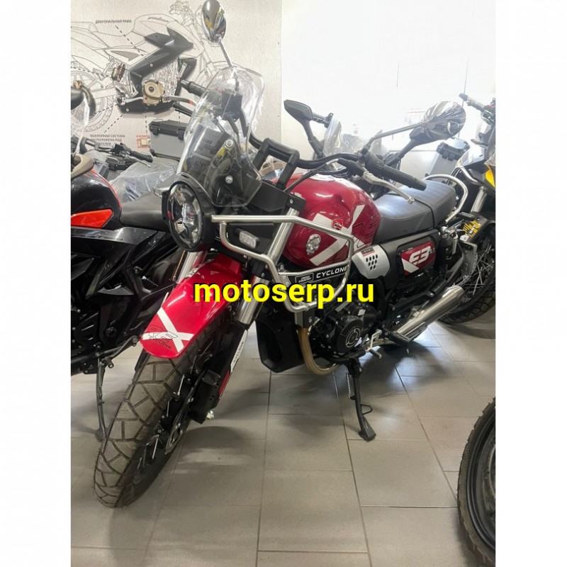 Купить  Мотоцикл CYCLONE RE3 SCRAMBLER (SR400-A) 400cc ,кол.19"/17", новый, пробег 20км (шт)  купить с доставкой по Москве и России, цена, технические характеристики, комплектация фото  - motoserp.ru