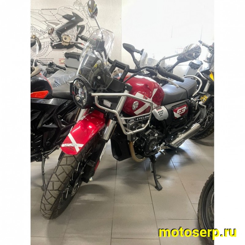 Купить  Мотоцикл CYCLONE RE3 SCRAMBLER (SR400-A) 400cc ,кол.19"/17", новый, пробег 20км (шт)  купить с доставкой по Москве и России, цена, технические характеристики, комплектация фото  - motoserp.ru