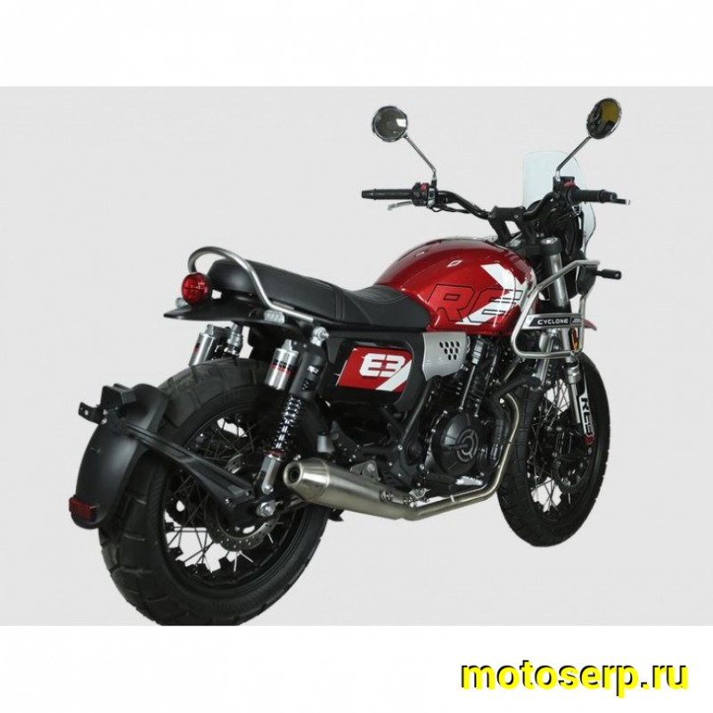 Купить  Мотоцикл CYCLONE RE3 SCRAMBLER (SR400-A) 400cc ,кол.19"/17", новый, пробег 20км (шт)  купить с доставкой по Москве и России, цена, технические характеристики, комплектация фото  - motoserp.ru