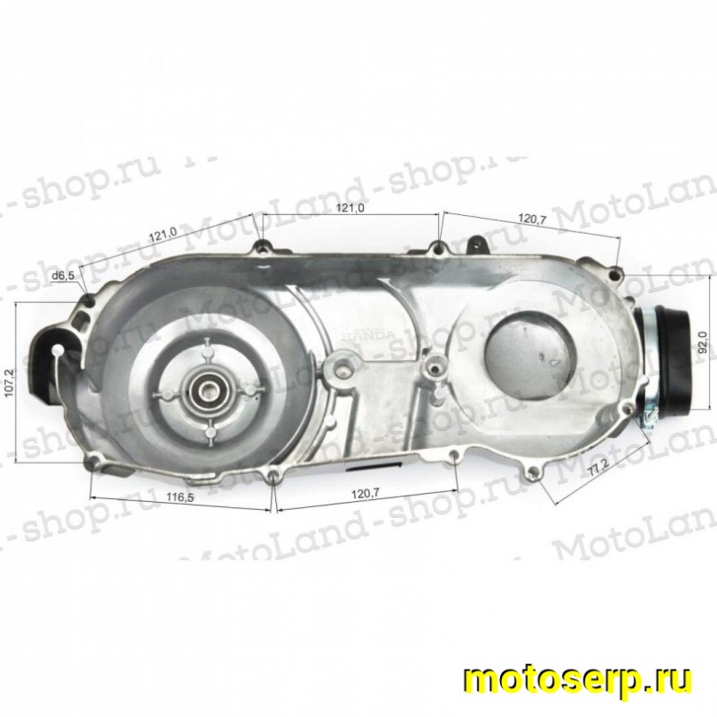 Купить  Крышка вариатора 161QMK-B2 200cc с реверсом (шт) (ML 13570 купить с доставкой по Москве и России, цена, технические характеристики, комплектация фото  - motoserp.ru