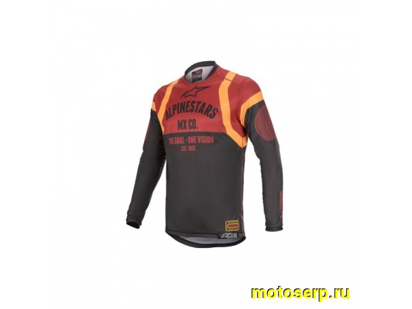 Купить  Джерси (футболка для мотокросса) V-RUS AlpineStars MX (цвет: красный (XXL)) (шт) (0 купить с доставкой по Москве и России, цена, технические характеристики, комплектация фото  - motoserp.ru
