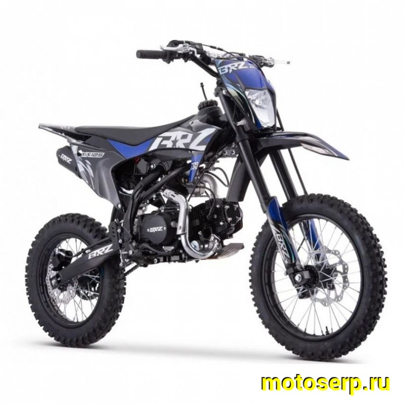 Купить  Питбайк BRZ X4 YX125 17/14 (спортинв) механика (шт) (ФОТО купить с доставкой по Москве и России, цена, технические характеристики, комплектация фото  - motoserp.ru