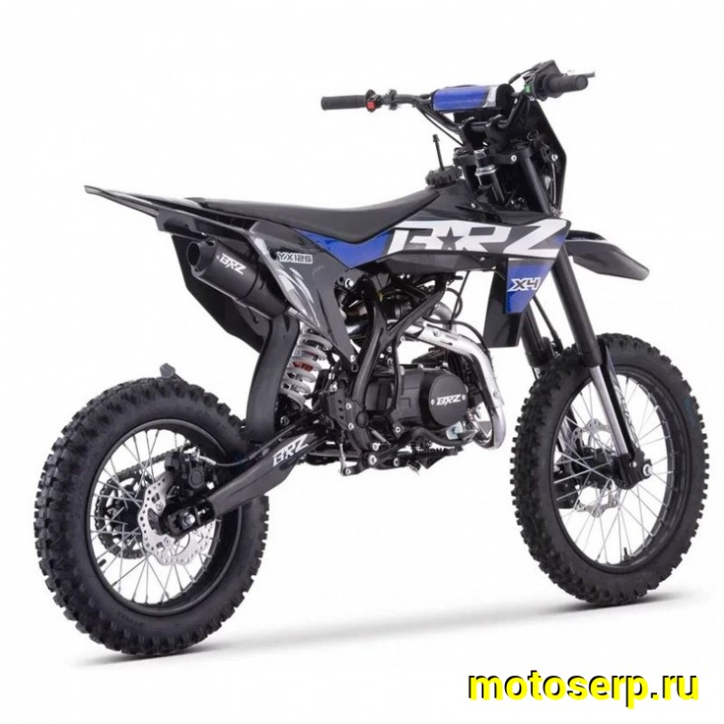 Купить  Питбайк BRZ X4 YX125 17/14 (спортинв) механика (шт) (ФОТО купить с доставкой по Москве и России, цена, технические характеристики, комплектация фото  - motoserp.ru