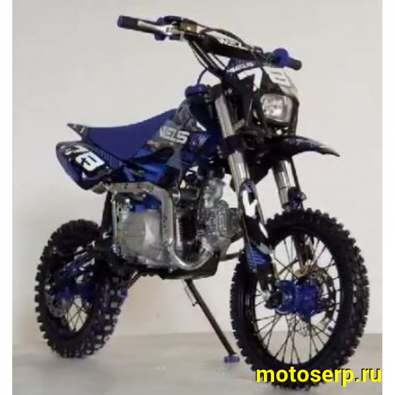 Купить  Питбайк Wels CRF 110 (спортинв), 14/12" полуавтомат, эл/кикстартер (шт) (ФОТО купить с доставкой по Москве и России, цена, технические характеристики, комплектация фото  - motoserp.ru
