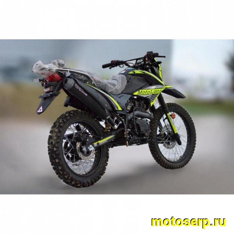 Купить  Мотоцикл внедорожный Motoland 250 ENDURO LT 250 (XF250-B) (165FMM) NEON  (ЭПТС) (ML 21278 (0 купить с доставкой по Москве и России, цена, технические характеристики, комплектация фото  - motoserp.ru