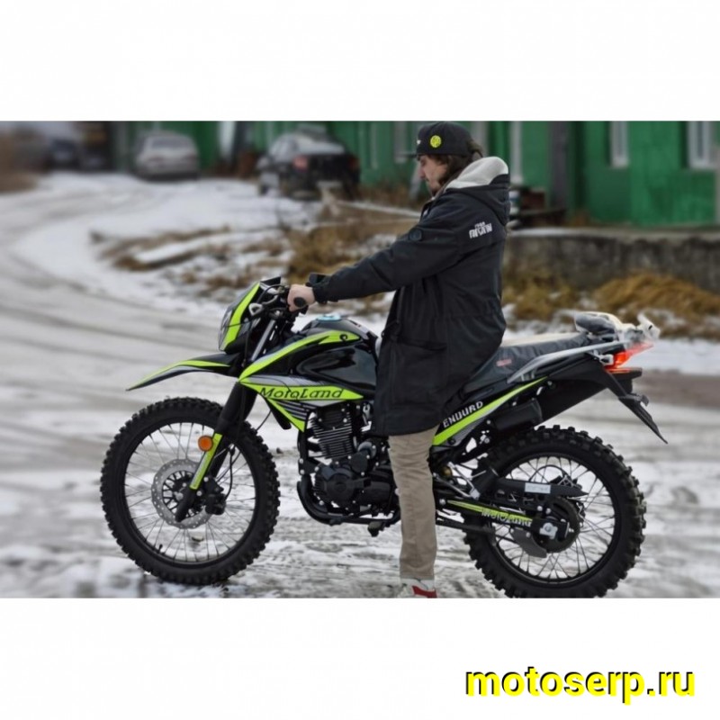 Купить  Мотоцикл внедорожный Motoland 250 ENDURO LT 250 (XF250-B) (165FMM) NEON  (ЭПТС) (ML 21278 (0 купить с доставкой по Москве и России, цена, технические характеристики, комплектация фото  - motoserp.ru