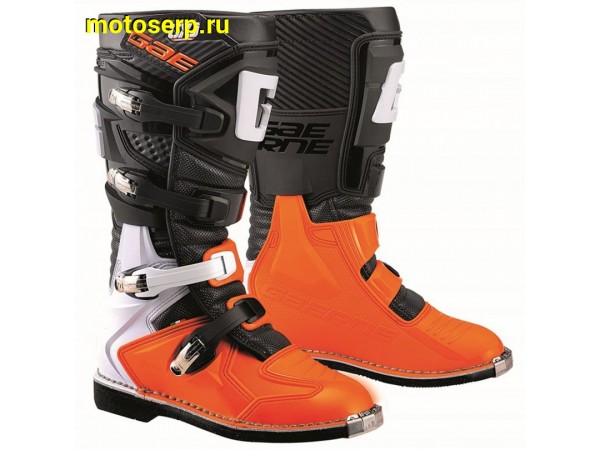 Купить  Мотоботы кросс. GAERNE GX-J  (защ. голени), черный/оранжевый р-р 36" (Ч/З) (пар) (SM 872-2451 купить с доставкой по Москве и России, цена, технические характеристики, комплектация фото  - motoserp.ru