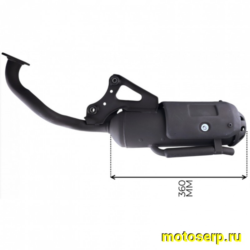 Купить  Глушитель в сборе  Honda LEAD AF48 (черный) "LIPAI" (шт) (ANKON 030319 купить с доставкой по Москве и России, цена, технические характеристики, комплектация фото  - motoserp.ru