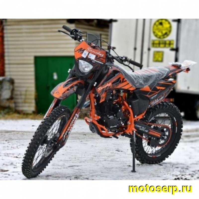 Купить  Мотоцикл Кросс/Эндуро Sanchez Maniac 250сс (спортинв) CB250D ZS165FMM, MNT-Tech 41, 21/18", USB, стоп. (шт) купить с доставкой по Москве и России, цена, технические характеристики, комплектация фото  - motoserp.ru
