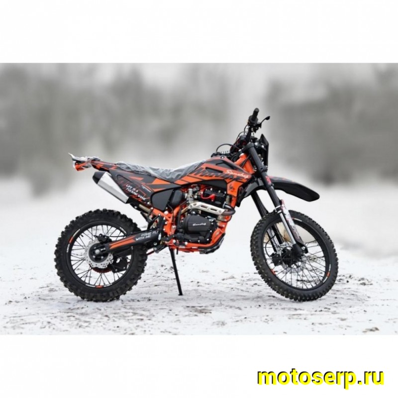 Купить  Мотоцикл Кросс/Эндуро Sanchez Maniac 250сс (спортинв) CB250D ZS165FMM, MNT-Tech 41, 21/18", USB, стоп. (шт) купить с доставкой по Москве и России, цена, технические характеристики, комплектация фото  - motoserp.ru