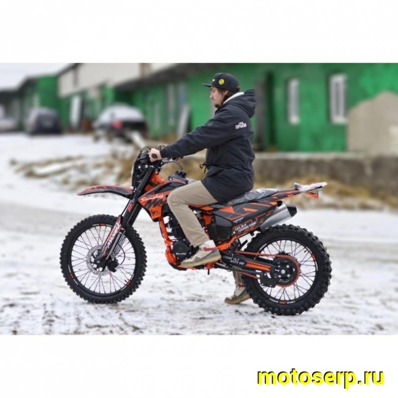Купить  Мотоцикл Кросс/Эндуро Sanchez Maniac 250сс (спортинв) CB250D ZS165FMM, MNT-Tech 41, 21/18", USB, стоп. (шт) купить с доставкой по Москве и России, цена, технические характеристики, комплектация фото  - motoserp.ru