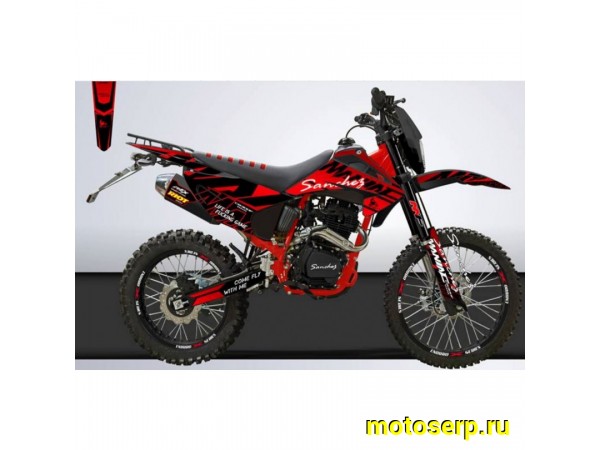 Купить  Мотоцикл Кросс/Эндуро Sanchez Maniac 300сс. (спортинв) CB300F, ZS175FMM-3А, MNT-Tech 41, сжат, 21/18", USB, стоп. (шт)  купить с доставкой по Москве и России, цена, технические характеристики, комплектация фото  - motoserp.ru