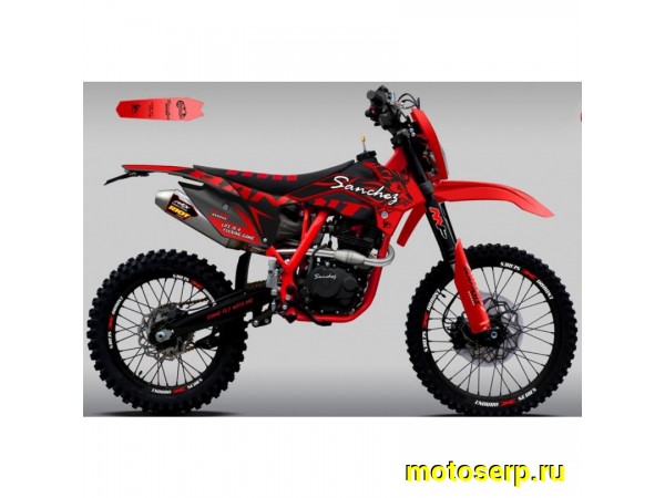 Купить  Мотоцикл Кросс/Эндуро Sanchez Bandit PR300сс. (спортинв) PR300, ZS175FMM-5A, MNT-Tech 41, сжат, 21/18", USB, стоп. (шт) (ФОТО купить с доставкой по Москве и России, цена, технические характеристики, комплектация фото  - motoserp.ru