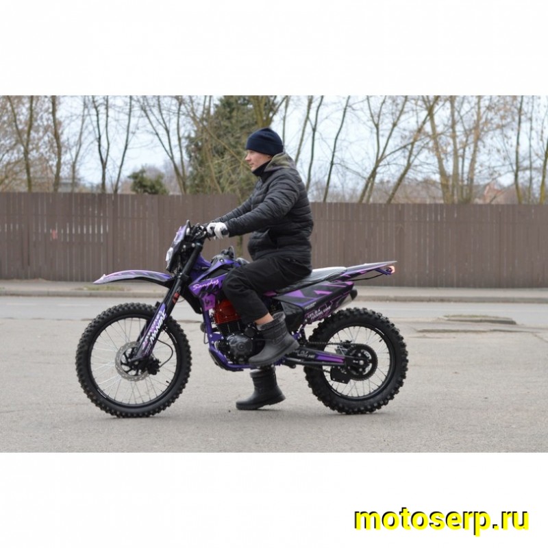 Купить  Мотоцикл Кросс/Эндуро Sanchez Maniac PR300сс. (спортинв) PR300, ZS175FMM-5A, MNT-Tech 41, сжат, 21/18", USB, стоп. (шт)  купить с доставкой по Москве и России, цена, технические характеристики, комплектация фото  - motoserp.ru