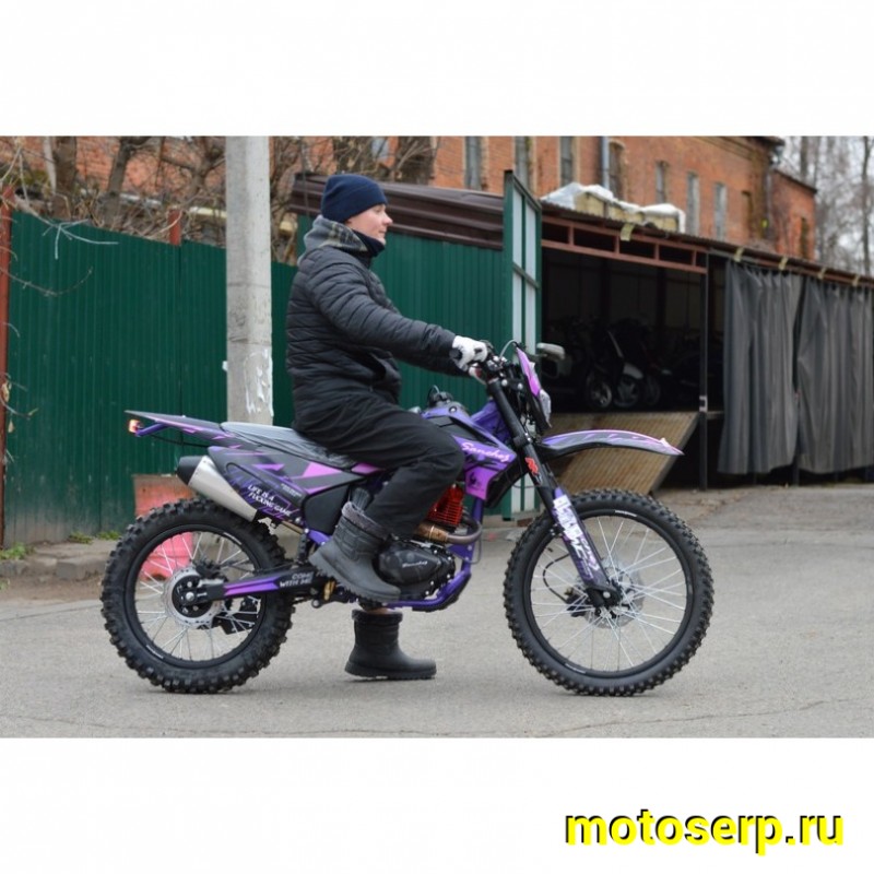 Купить  Мотоцикл Кросс/Эндуро Sanchez Maniac PR300сс. (спортинв) PR300, ZS175FMM-5A, MNT-Tech 41, сжат, 21/18", USB, стоп. (шт)  купить с доставкой по Москве и России, цена, технические характеристики, комплектация фото  - motoserp.ru