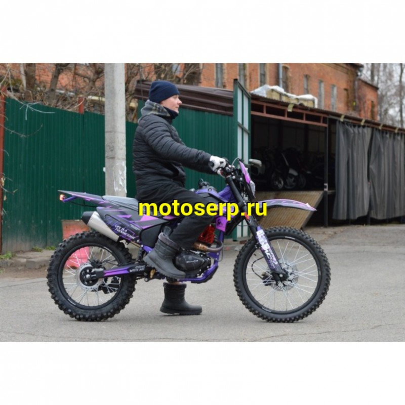 Купить  Мотоцикл Кросс/Эндуро Sanchez Maniac PR300сс. (спортинв) PR300, ZS175FMM-5A, MNT-Tech 41, сжат, 21/18", USB, стоп. (шт)  купить с доставкой по Москве и России, цена, технические характеристики, комплектация фото  - motoserp.ru
