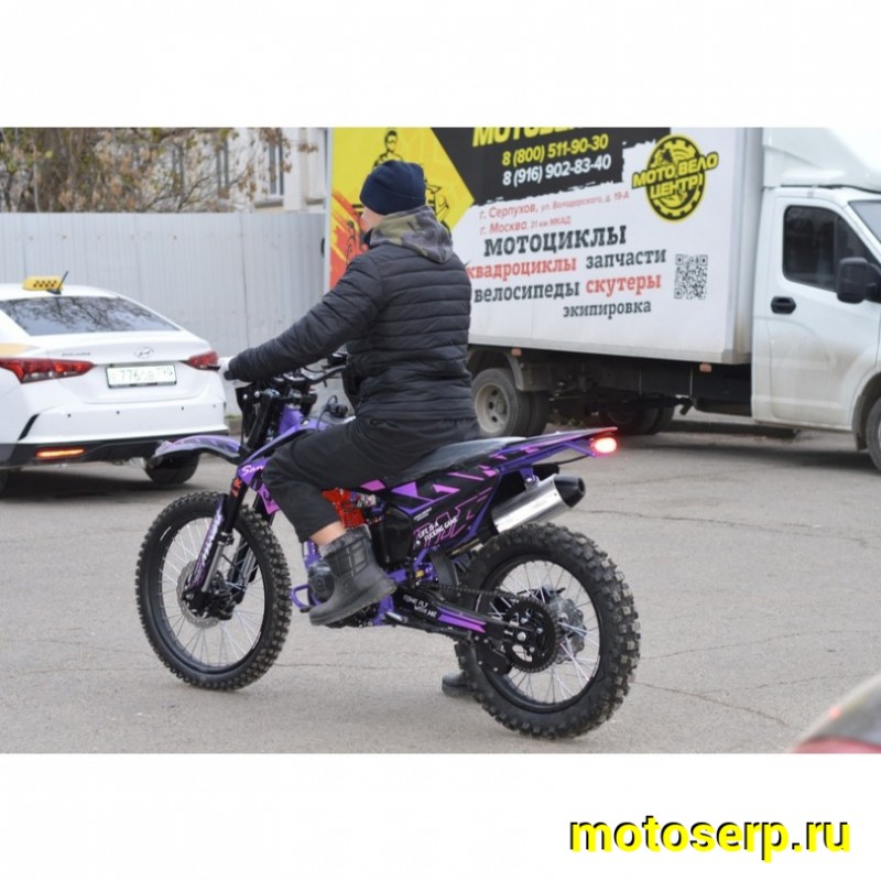 Купить  Мотоцикл Кросс/Эндуро Sanchez Maniac PR300сс. (спортинв) PR300, ZS175FMM-5A, MNT-Tech 41, сжат, 21/18", USB, стоп. (шт)  купить с доставкой по Москве и России, цена, технические характеристики, комплектация фото  - motoserp.ru