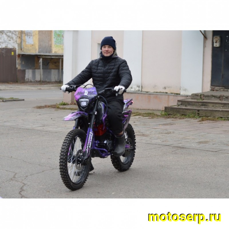 Купить  Мотоцикл Кросс/Эндуро Sanchez Maniac PR300сс. (спортинв) PR300, ZS175FMM-5A, MNT-Tech 41, сжат, 21/18", USB, стоп. (шт)  купить с доставкой по Москве и России, цена, технические характеристики, комплектация фото  - motoserp.ru