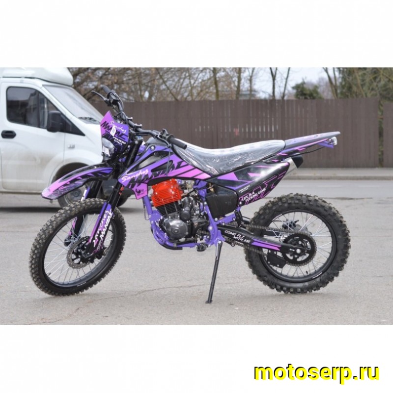 Купить  Мотоцикл Кросс/Эндуро Sanchez Maniac PR300сс. (спортинв) PR300, ZS175FMM-5A, MNT-Tech 41, сжат, 21/18", USB, стоп. (шт)  купить с доставкой по Москве и России, цена, технические характеристики, комплектация фото  - motoserp.ru