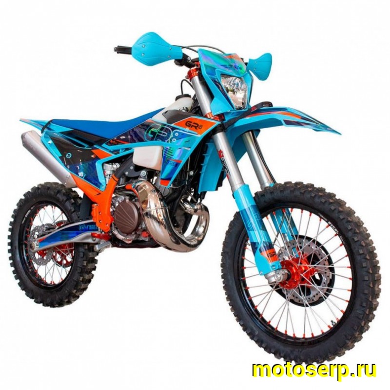 Купить  Мотоцикл Кросс/Эндуро GR8 T300L (2T MT-300) Enduro RR 300сс. Нengjian (с прогрессией) (шт) (GR (ФОТО купить с доставкой по Москве и России, цена, технические характеристики, комплектация фото  - motoserp.ru