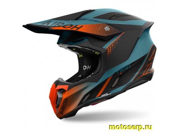 Купить  Шлем Кросс AIROH TWIST 3.0 SHARD (XL) (шт) (AIROH TW3S купить с доставкой по Москве и России, цена, технические характеристики, комплектация фото  - motoserp.ru