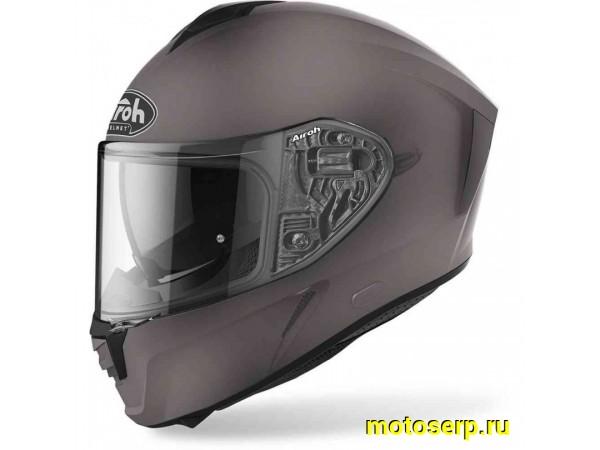 Купить  Шлем закрытый интеграл AIROH SPARK COLOR (антрацит матовый) (XXL) (шт) (AIM SP2 купить с доставкой по Москве и России, цена, технические характеристики, комплектация фото  - motoserp.ru
