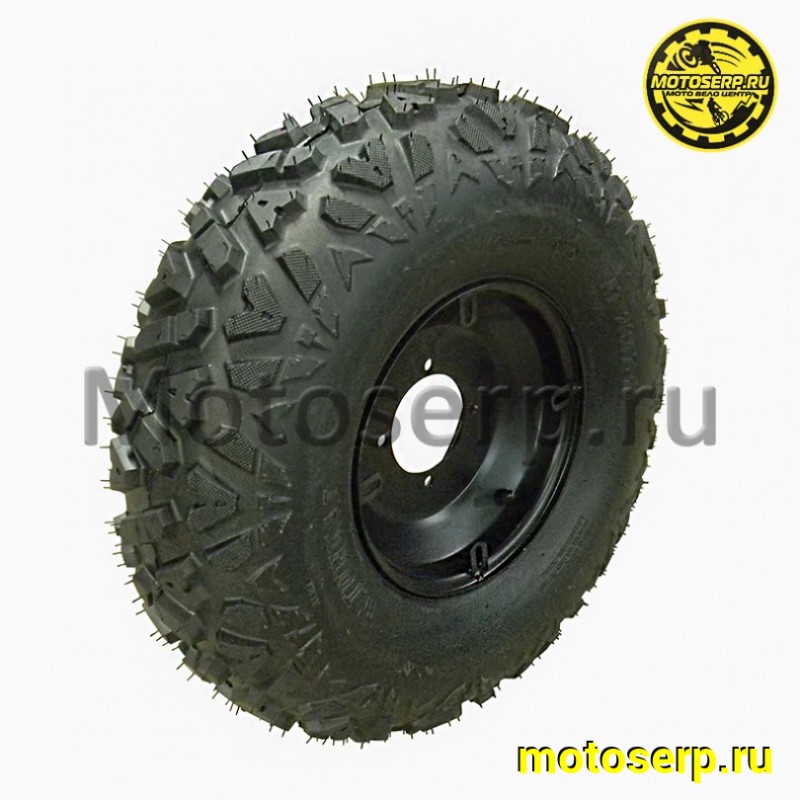 Купить  Колесо ATV 10" в сборе (шина ATV 23x7-10+ диск(4х75mm.D-90mm.металлический) (шт) (Хар купить с доставкой по Москве и России, цена, технические характеристики, комплектация фото  - motoserp.ru