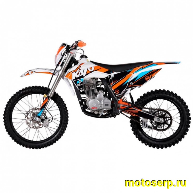 Купить  Мотоцикл Кросс/Эндуро KAYO K1-L 250 MX 21/18 166FMM (спортинв) (шт) (SM купить с доставкой по Москве и России, цена, технические характеристики, комплектация фото  - motoserp.ru