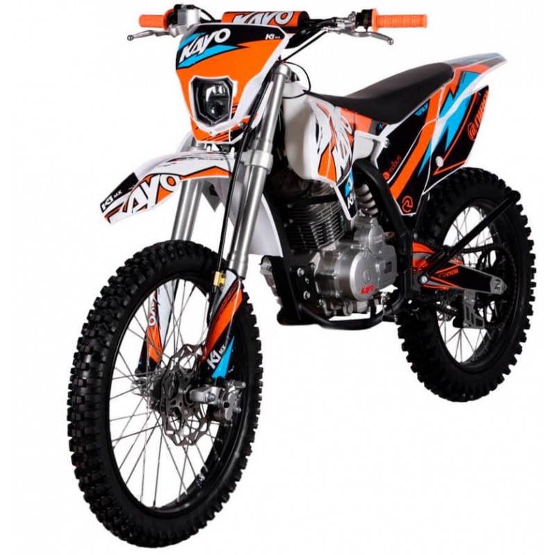 Купить  Мотоцикл Кросс/Эндуро KAYO K1-L 250 MX 21/18 166FMM (спортинв) (шт) (SM купить с доставкой по Москве и России, цена, технические характеристики, комплектация фото  - motoserp.ru