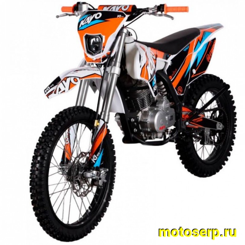 Купить  Мотоцикл Кросс/Эндуро KAYO K1-L 250 MX 21/18 166FMM (спортинв) (шт) (SM купить с доставкой по Москве и России, цена, технические характеристики, комплектация фото  - motoserp.ru