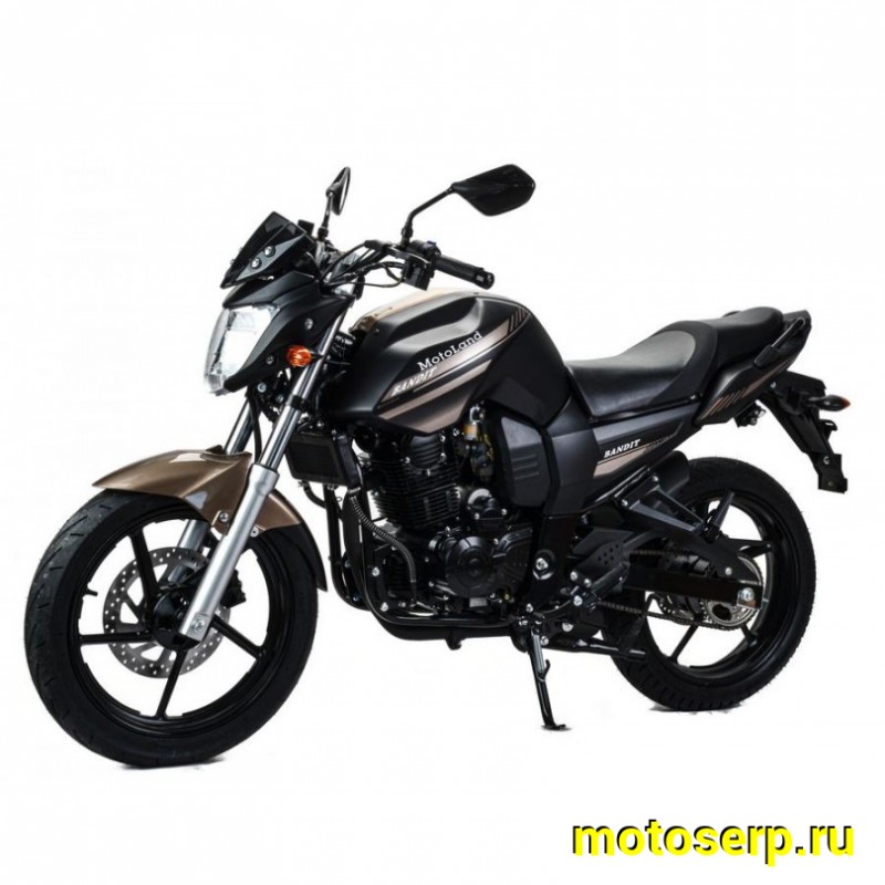 Купить  Мотоцикл Motoland BANDIT 300 17/17, коричневый Диск/Диск, масл. радиатор.  (шт) (ML 21876 (ФОТО купить с доставкой по Москве и России, цена, технические характеристики, комплектация фото  - motoserp.ru