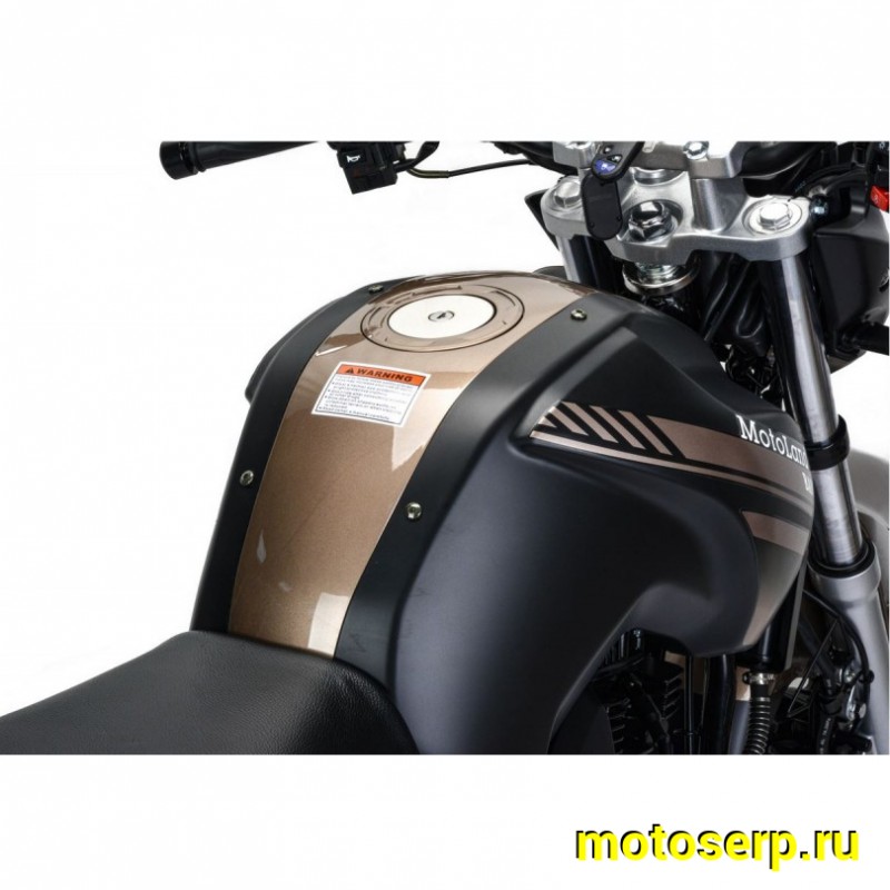 Купить  Мотоцикл Motoland BANDIT 300 17/17, коричневый Диск/Диск, масл. радиатор.  (шт) (ML 21876 (ФОТО купить с доставкой по Москве и России, цена, технические характеристики, комплектация фото  - motoserp.ru